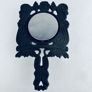 Vintage Williamsburg Food Warmer Trivet Black Cast Iron‎ Square Model 1700